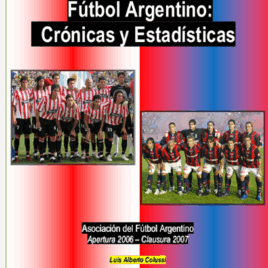 1° Division Apertura 2006 – Clausura 2007