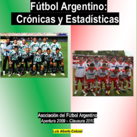1° Division Apertura 2009 – Clausura 2010